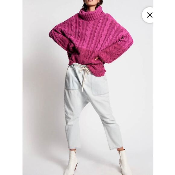 Free People x One Teaspoon / Brando Shab Kingpin Jeans / Boho Chic Jeans - Picture 2 of 5